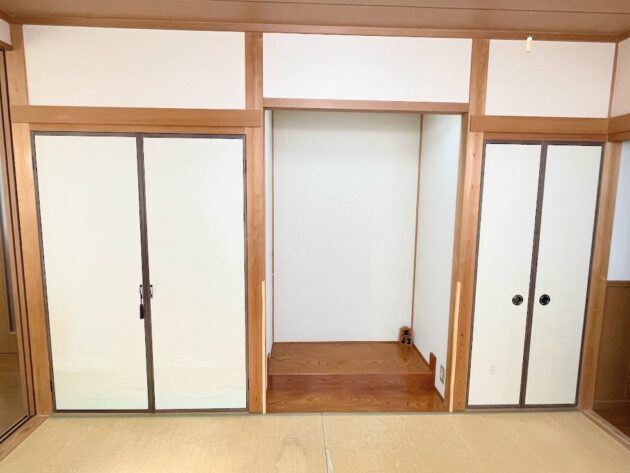 【押入も大きく使いやすいです】